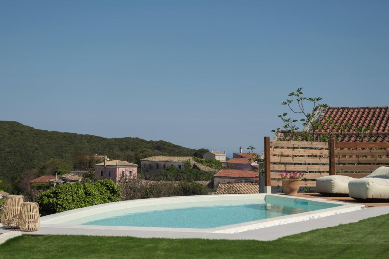 Villa Koukoutsa House With Swimming Pool Corfu Sokraki Sokrákion Exterior foto